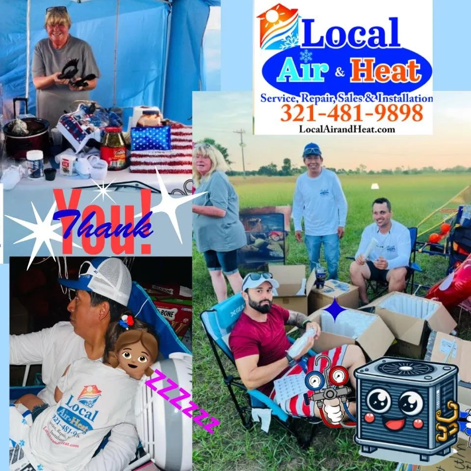 Slide of Local Air & Heat