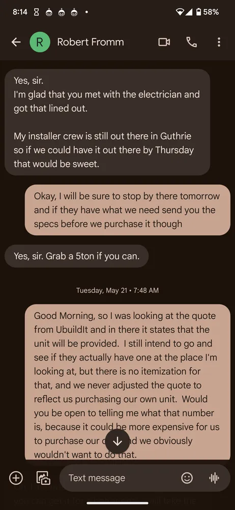 Slide of Local Mechanical