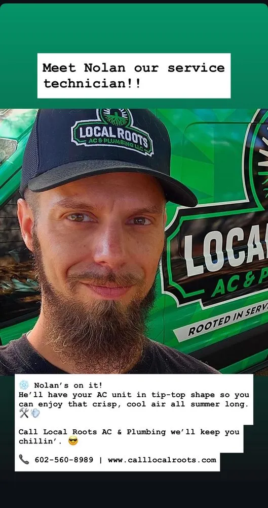 Slide of Local Roots AC and Plumbing