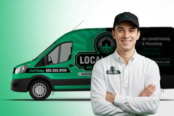 Local Roots AC and Plumbing Logo