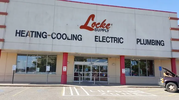 Locke Wholesale Heating & Cooling Logo