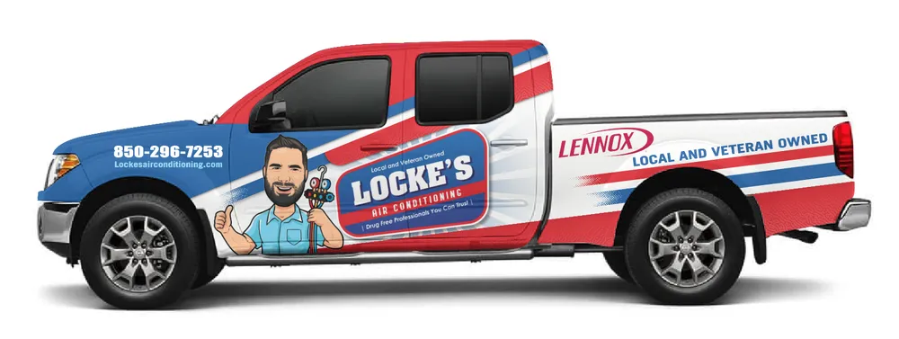 Slide of Locke's Air Conditioning