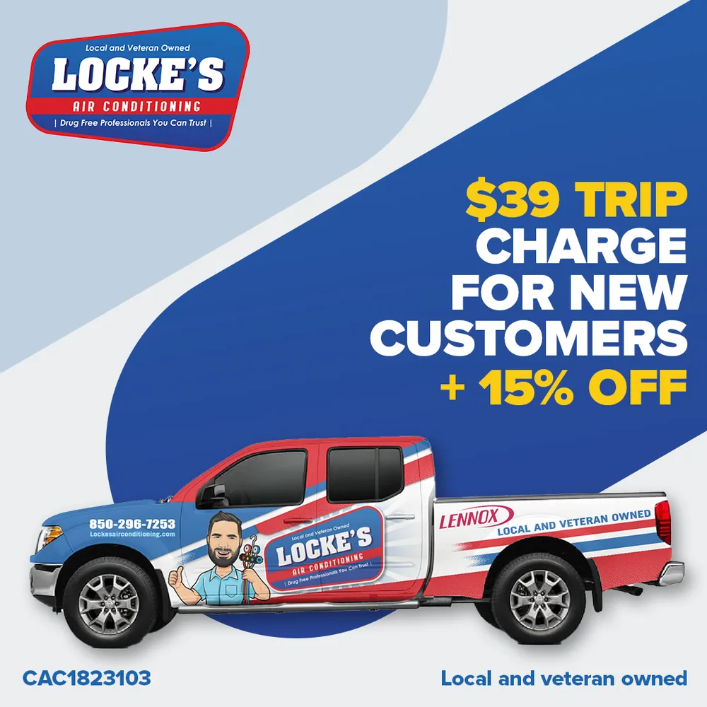 Slide of Locke's Air Conditioning