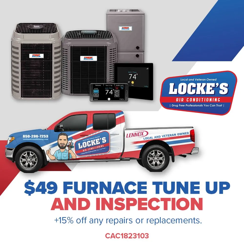 Slide of Locke's Air Conditioning