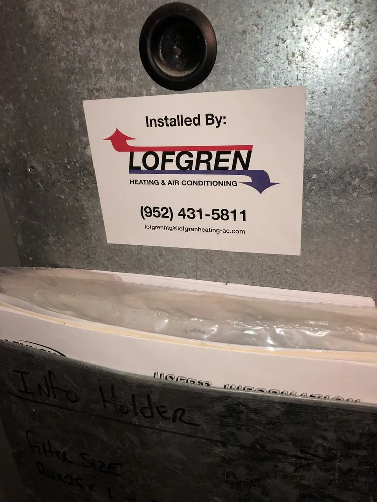 Slide of Lofgren Heating & Air Conditioning