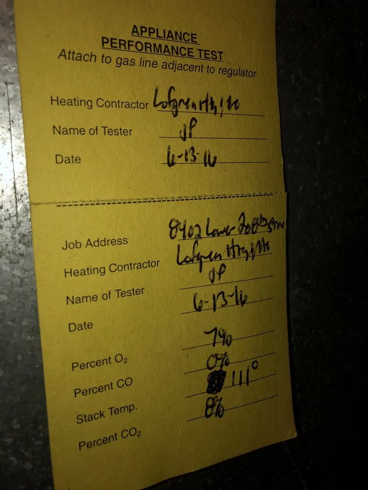 Slide of Lofgren Heating & Air Conditioning