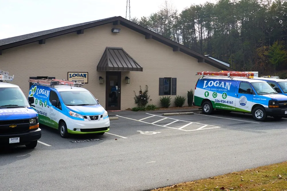 Slide of Logan Heating and Cooling