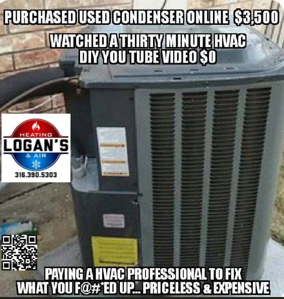 Slide of Logan's Heating and Air
