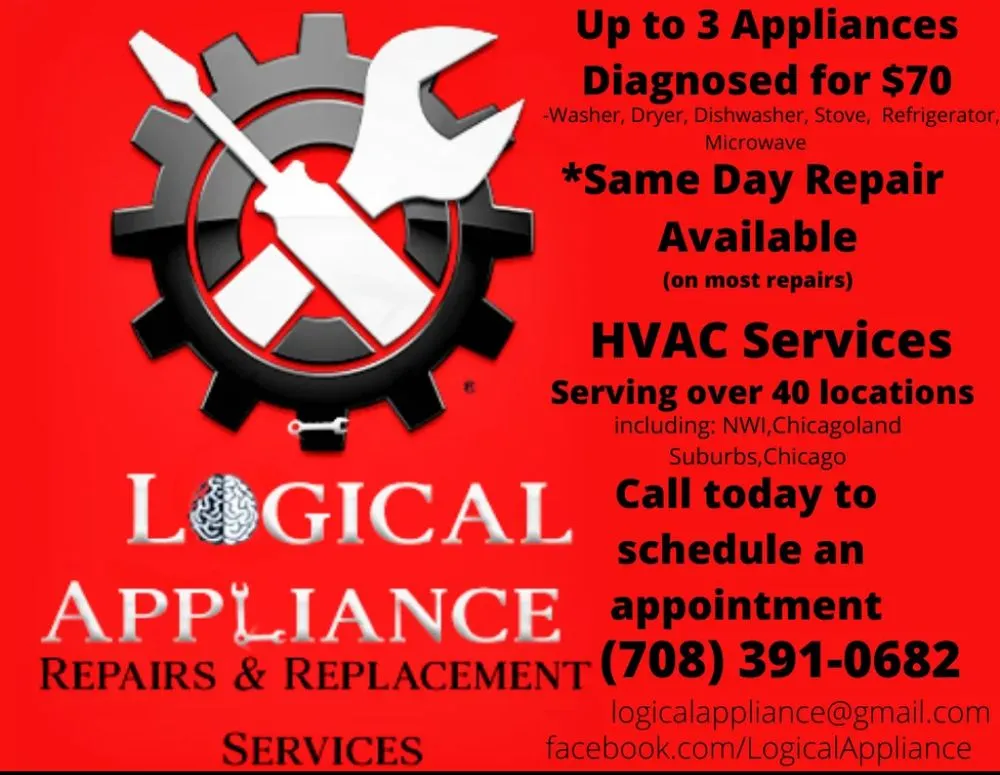 Slide of Logical Appliance Repairs And Replacement Services