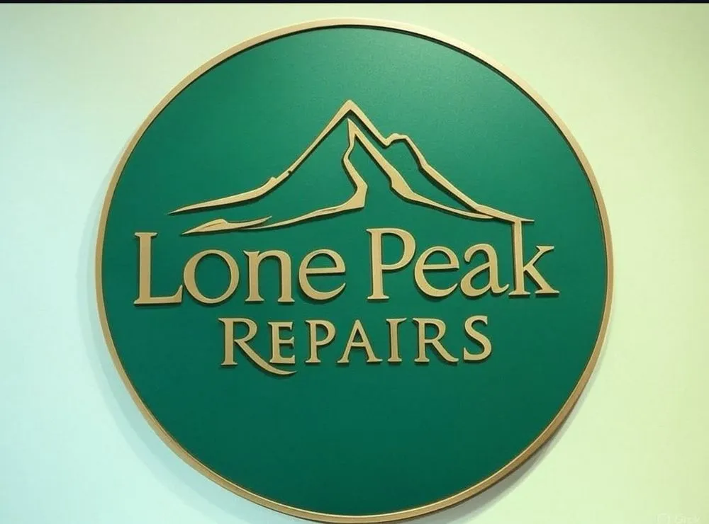 Slide of Lone Peak Repairs