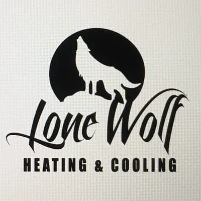 Lone Wolf Heating and Cooling Logo