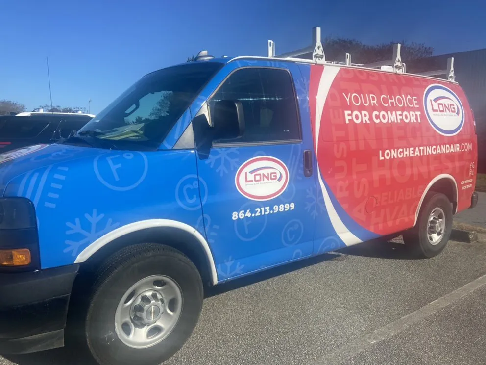 Slide of Long Heating & Air Conditioning