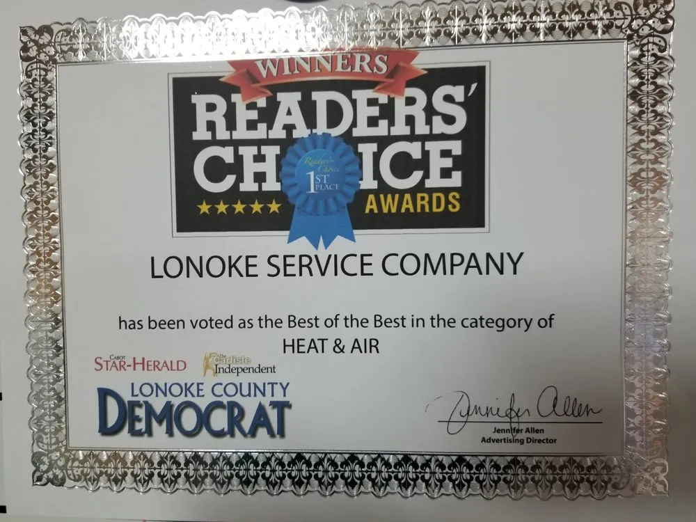 Slide of Lonoke Service Company