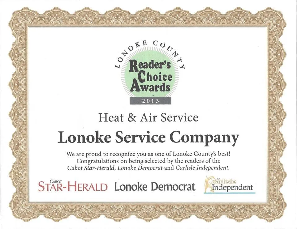 Slide of Lonoke Service Company