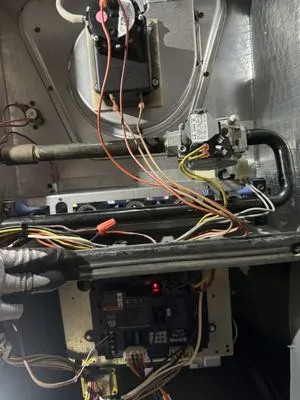 Lopez Heating & Cooling Logo