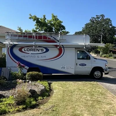 Loren's Heating & Air Logo