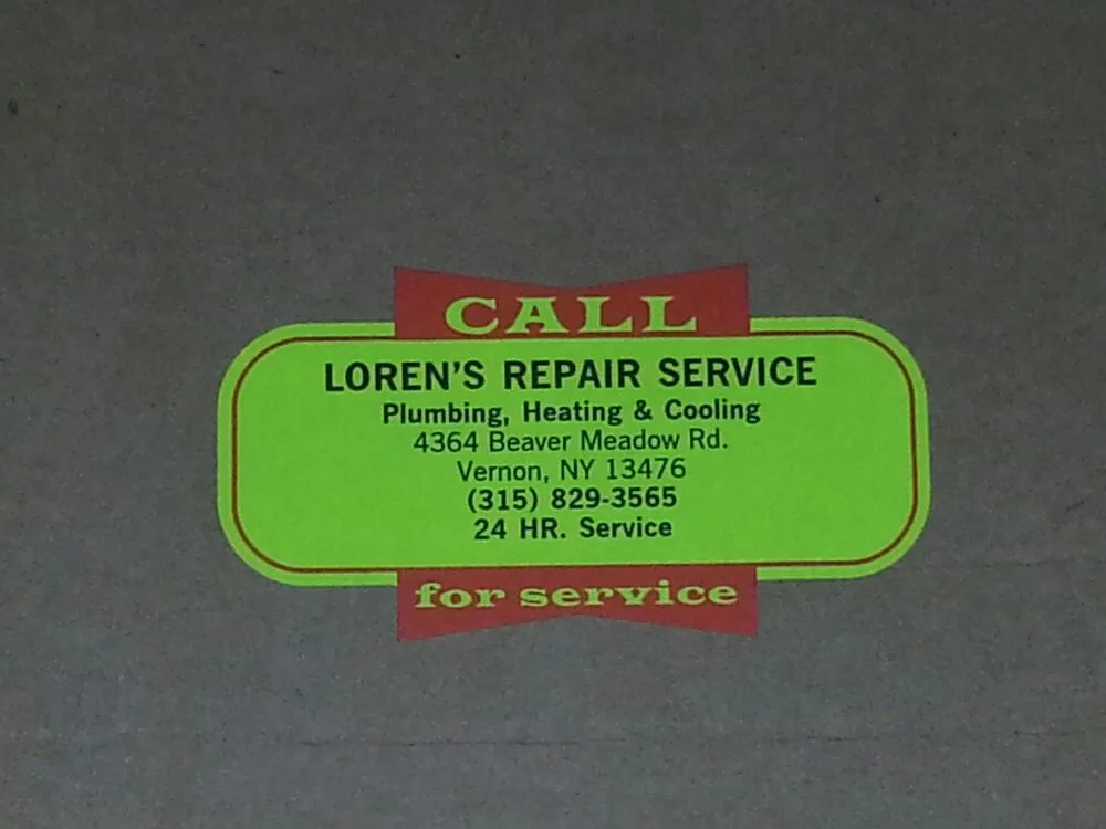 Slide of Loren's Repair Service Plumbing-Heating-Air Conditioning