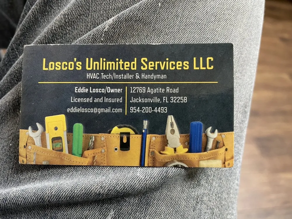 Slide of Losco's Unlimited Services