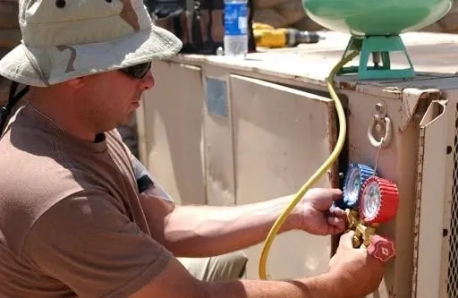 Slide of Lou the Plumber at Lane HV/AC Services