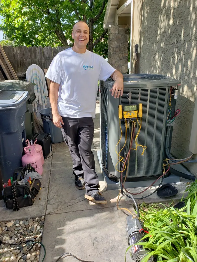 Slide of Love and Care Heating and Air