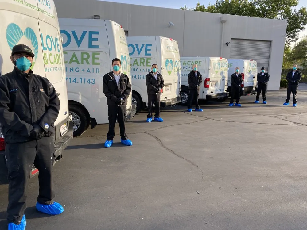 Slide of Love and Care Heating and Air