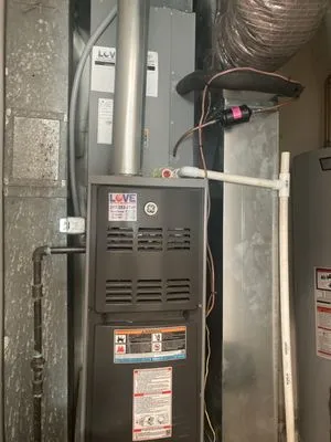 Love Heating & Air Conditioning Logo