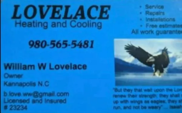 Lovelace Heating And Cooling Logo