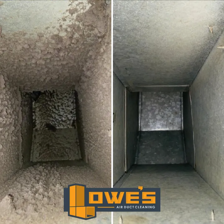 Slide of Lowe's Air Duct Cleaning