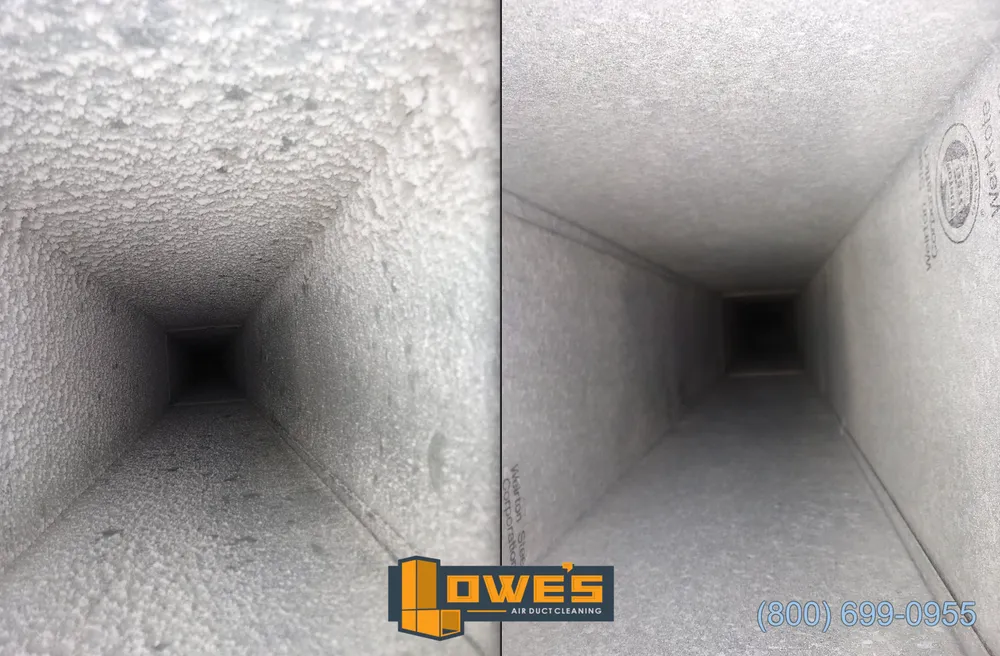 Slide of Lowe's Air Duct Cleaning