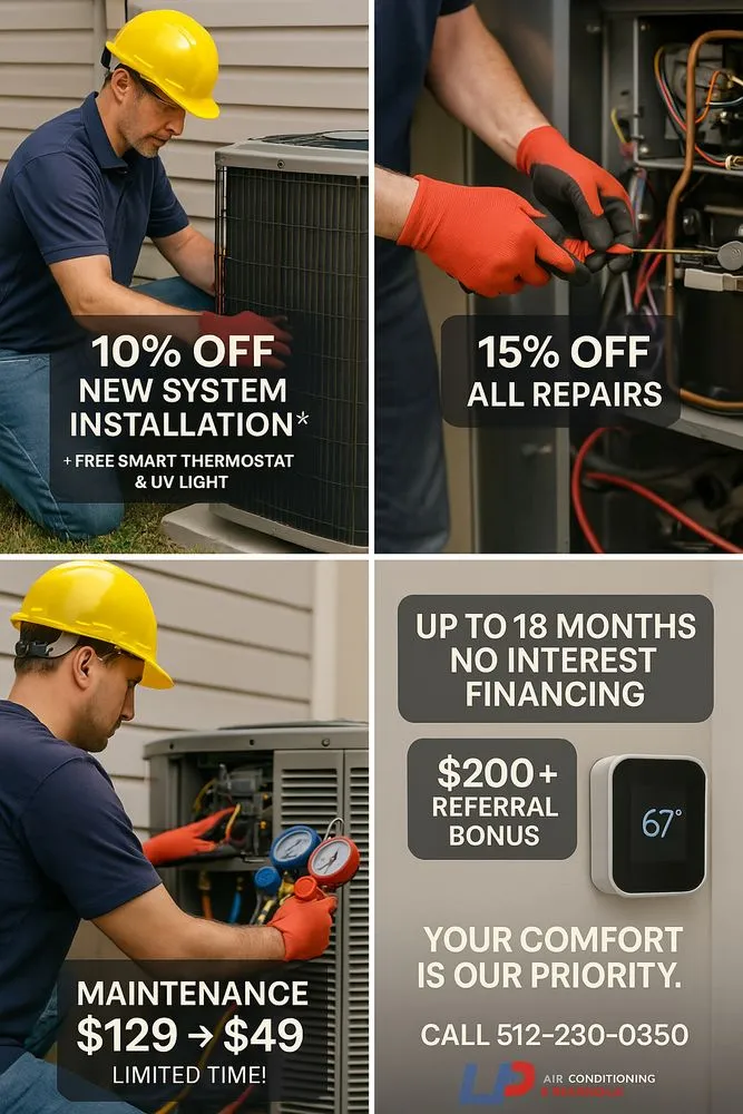 Slide of LP Air Conditioning and Heating