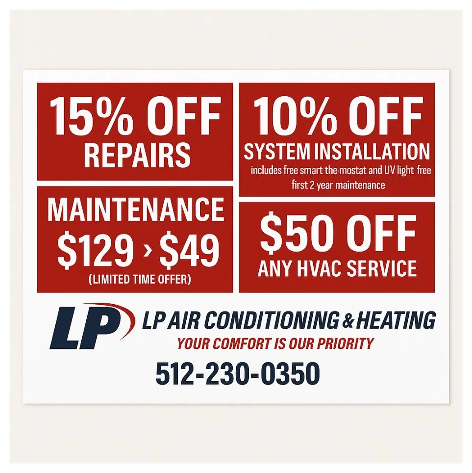 Slide of LP Air Conditioning and Heating
