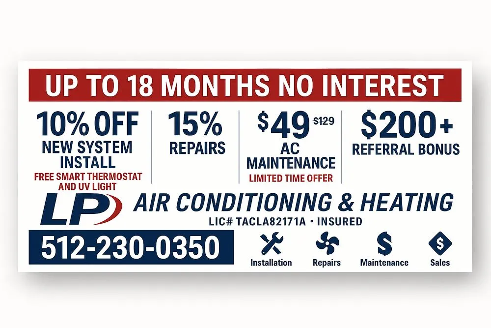 Slide of LP Air Conditioning and Heating