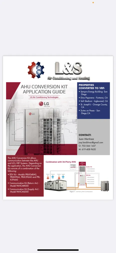 Slide of L&S Air Conditioning and Heating