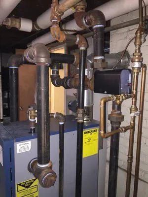 L&S Plumbing and Heating Logo