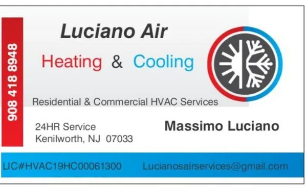 Luciano Air Heating and Cooling Logo
