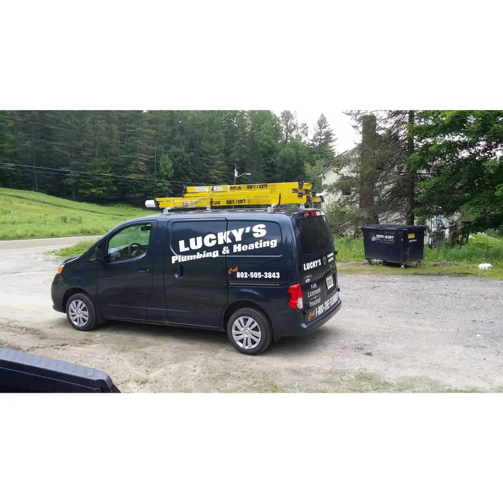 Slide of Lucky's Plumbing and Heating