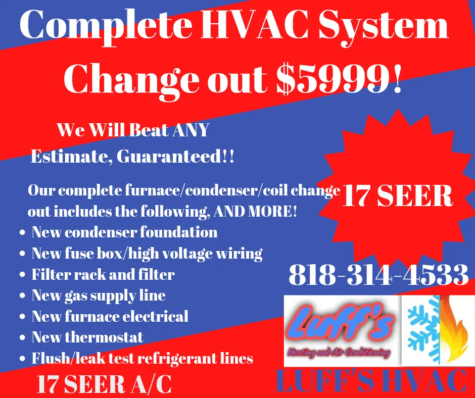 Slide of Luff's Heating and Air Conditioning