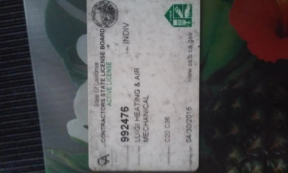 Slide of Luigi Plumbing, Heating & Air Mechanical