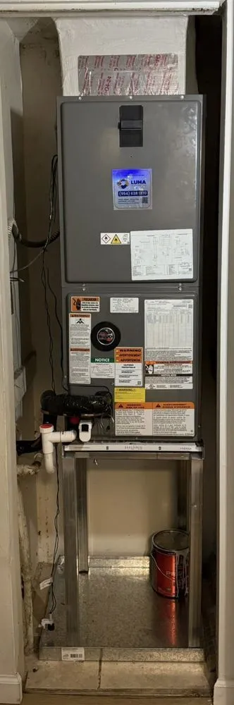 Slide of Luma Air Conditioning and Heating