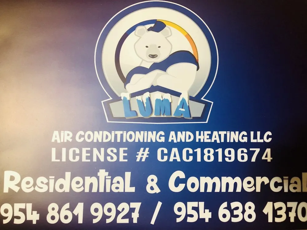 Slide of Luma Air Conditioning and Heating