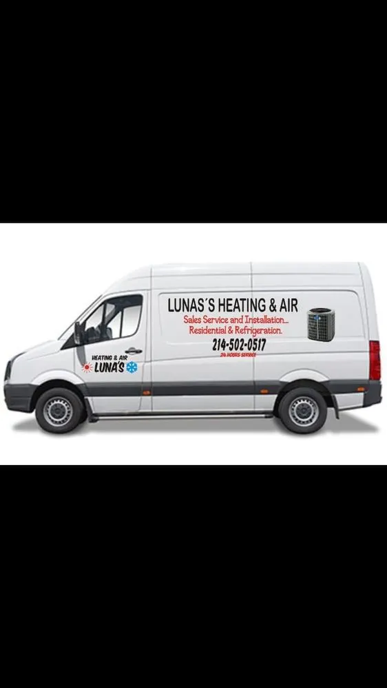 Slide of Luna's Heating & Air