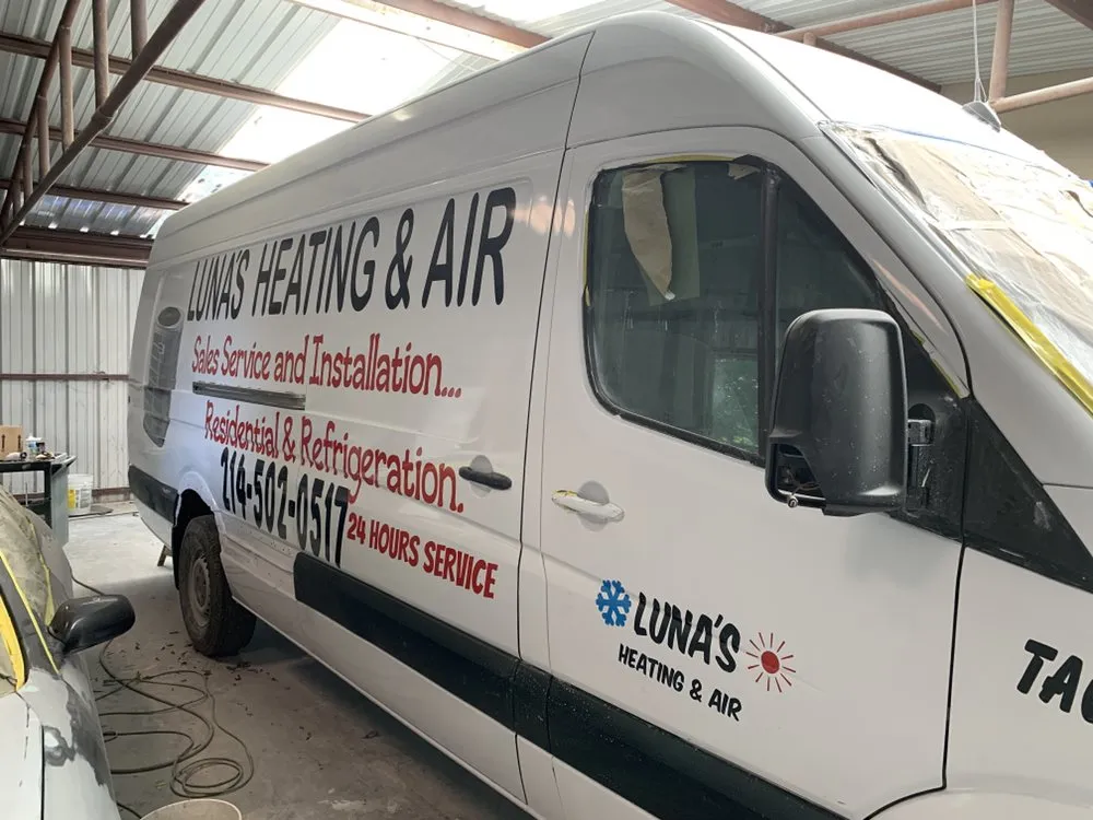 Slide of Luna's Heating & Air