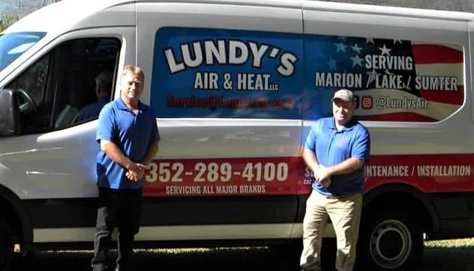 Slide of Lundy's Air & Heat