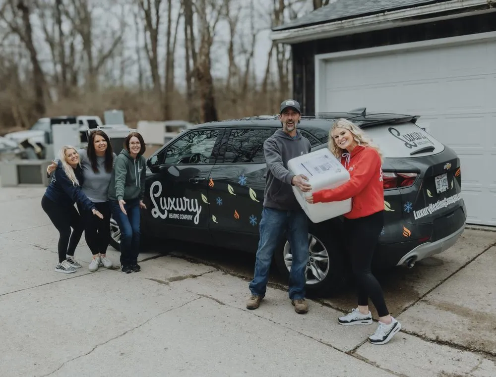 Slide of Luxury Heating Company