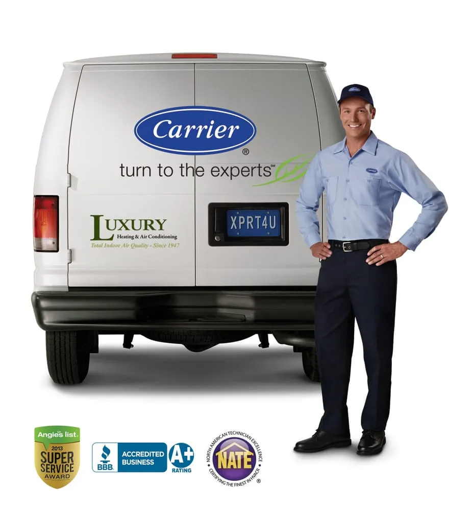 Slide of Luxury Heating Company