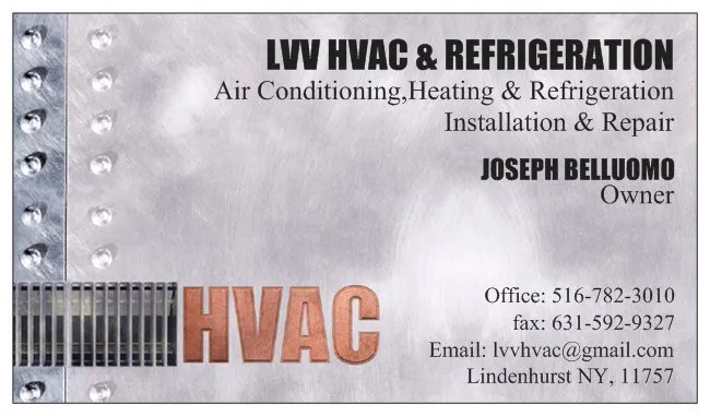 Slide of LVV HVAC & Refridgeration