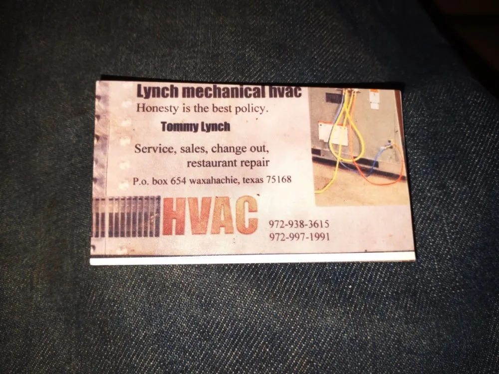 Slide of Lynch Mechanical