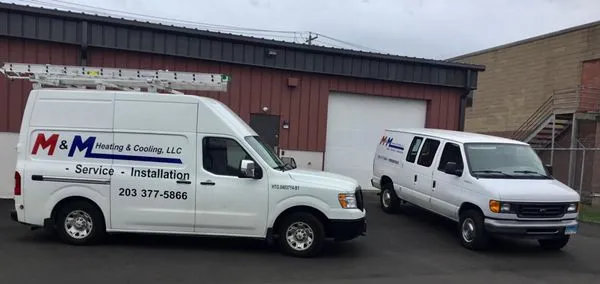 M & M Heating & Cooling Logo