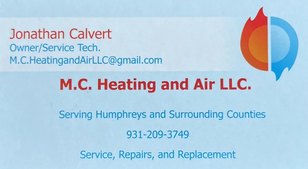 Slide of M C Heating and Air