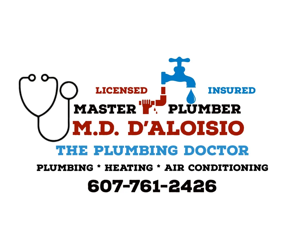 Slide of M D D’Aloisio The Plumbing Doctor